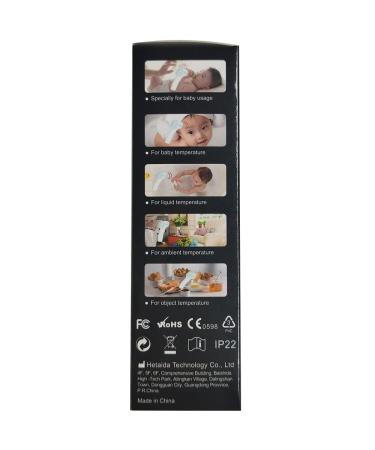 Buy Contactless Infrared Thermometer for Baby & Adults - Instant Precision Fever Reading Alarm & 50 Memory Functions - Buy Online on GoSupps.com