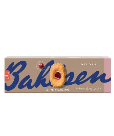 Bahlsen Deloba Red Currant Cookies - 12 Boxes of Sweet & Buttery Puff Pastries with Crispy Layers - 3.5 oz Each - Buy Online on GoSupps.com