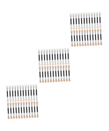 Angoily Eye Shadow Sticks 72 Pcs Latex Eye Shadow Stick Makeup Brush Eyeshadow Double Sided Makeup