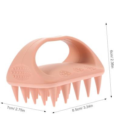 Beaupretty Silicone Shampoo Scrubber | Scalp Massage Hair Growth Brush & Wide Tooth Hair Tool - Buy Online on GoSupps.com