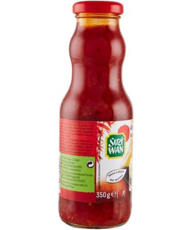  Italian Gourmet E.R. Suzi Wan Hot and Sour Salsa Pack of 12 hot sour sauces in 350g glass jars + 400g box - Buy Online on GoSupps.com