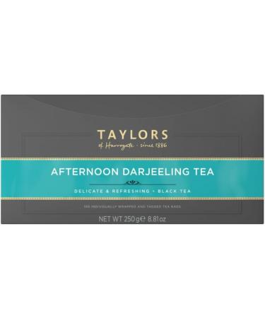  TAYLORS Taylors | Afternoon Darjeeling Tea | Delicate and Refreshing Afternoon Black Tea | Darjeeling Ho.Re.Ca Pack. - 100 Tea Filters (250 Gr) - Buy Online on GoSupps.com