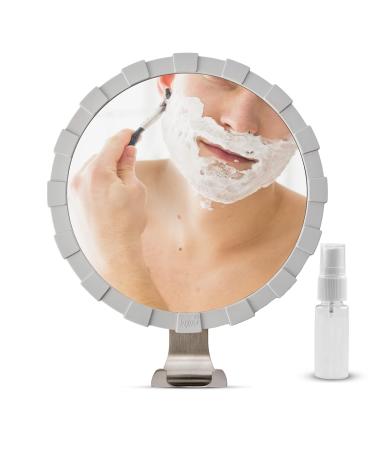 Jayour Heavy-Duty Fogless Mirror for Shower | Durable Anti Fog Shower Mirror for Shaving | with Razor Holder and Extra Anti-Fog Solution