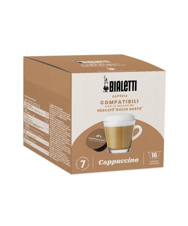 Bialetti Café Dolce Gusto® compatible capsules - Cappuccino - 16 Capsules