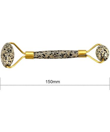 Massage Roller Crystal Jade Stone Cellulite Wrinkle Roller Cool Beauty Tool for Skin Care 1Pcs Multicolor - Buy Online on GoSupps.com