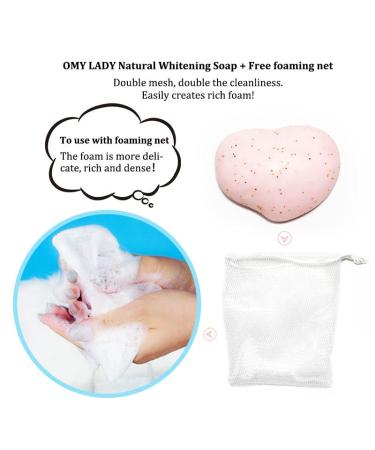 Organic Peach Scented Intimate Wash & Body Scrub Yoni Soap - Nourishing Exfoliation - Buy Online on GoSupps.com