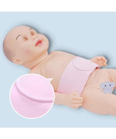 ARTIBETTER 2Pcs Baby Umbilical Hernia Belt - Infant Abdominal Binder for Navel Truss Support - Pink Belly Belt for Babies and Kids - Buy Online on GoSupps.com