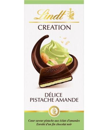  G n rique Lindt Delice Pistachio Dark Chocolate 150 g Finely Concocted for Irresistible Indulgence Pack of 4 - Buy Online on GoSupps.com