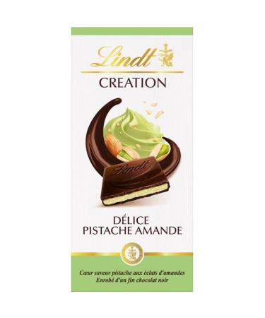 G n rique Lindt Delice Pistachio Dark Chocolate 150 g Finely Concocted for Irresistible Indulgence Pack of 4