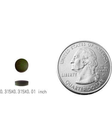 Biophyto-Chlorella Spirulina 2 in 1 Tablets- 1250 Counts- Broken Cell Wall- Vegan- 83 Days Supply- Phycocyanin Protein- Non-GMO- Iron Zinc B12 Chlorophyll Calcium- 100% Pure-Energy Supports - Buy Online on GoSupps.com