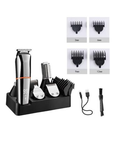 11-in-1 Hair Clippers for Men | Electric Hair Trimmer & Grooming Kit - Rechargeable Beard Body Nose & Ear Trimmer - Buy Online on GoSupps.com