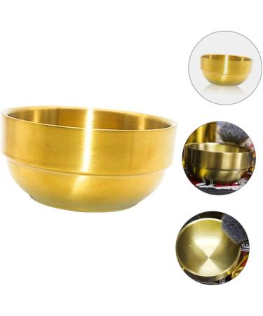 Stainless Steel Foam Dishwasher Soap Shell - Face Cleaning Cup & Shaving Cream Container - Biker Bar Turf Mug - 9x9x4.9cm - Buy Online on GoSupps.com