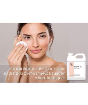 32 oz Food Grade Mineral Oil for Cutting Boards, Butcher Blocks & Kitchen Tools - Vegan and Safe for Wood/Bamboo - by Raw Plus - Buy Online on GoSupps.com