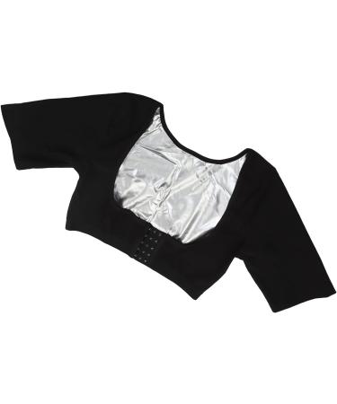 Sauna Suit for Women Short Sleeve Fast Dry Heat Trapping Sweat Suit Waist Trainer L - Buy Online on GoSupps.com