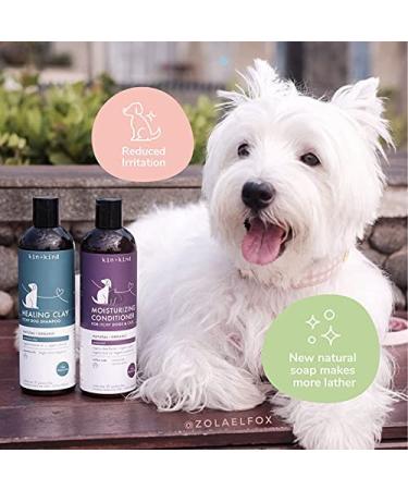 Kin+Kind Natural Itchy Pet Shampoo for Dogs & Cats - Rosemary Peppermint 12 fl oz - Buy Online on GoSupps.com