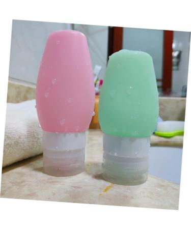 Beavorty Set Refillable Tube foaming soap dispenser green suit Shampoo Tubes lotion container shampoo container silicone containers Silicone Tubes Disposable bottle travel Size 2 Picture 1 - Buy Online on GoSupps.com