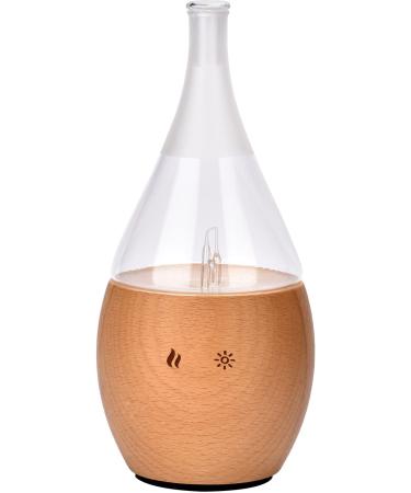 Zen'ar me - Programmable atomizable for essential oils Bolea - Regulated intensity (up to 100m ) and LED lighting - cold diffuser for aromatherapy timer - wood glass
