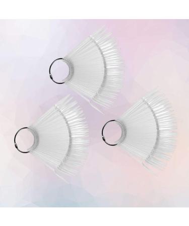 3 Sets of Nail Pattern Tips - False Nail Art Display Pins for Manicure Practice | International Shipping Available - Buy Online on GoSupps.com