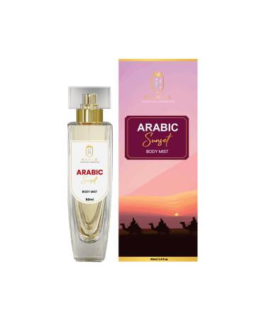 RAWL'S Adults Arabic Sunset Body Mist/Enriched With Jasmine Absolute Orange Ginger Vanilla Sandalwood/Paraben Suitable For All Skin Type - 50 Ml