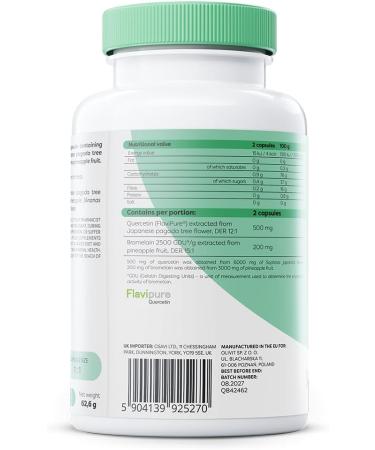 Osavi Quercetin with Bromelain 120 vegan caps - Buy Online on GoSupps.com