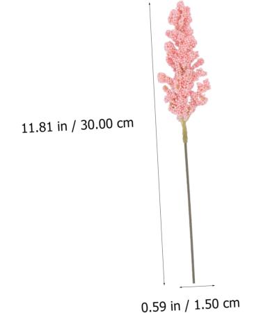 Zerodeko 36 Pcs Artificial Corn Ear Fake Flower Floral Arrangement Wheat Ear Houseplants Live Indoor Greenery Green Vase Plant Indoor Pampas Vase Reward Pink Bride Cascade Plastic Pinkx2pcs 30X1.5CMx2pcs - Buy Online on GoSupps.com