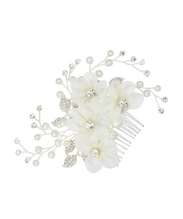 POPETPOP 1 PC Hair Comb Attractive Head-wear Sweet Hair Supply Bridal Wedding Accessory Wedding Dress Accessory Creative Hair Prop Alloy Bridal Headdress Bridal Hair Supply Alloy Hair Prop