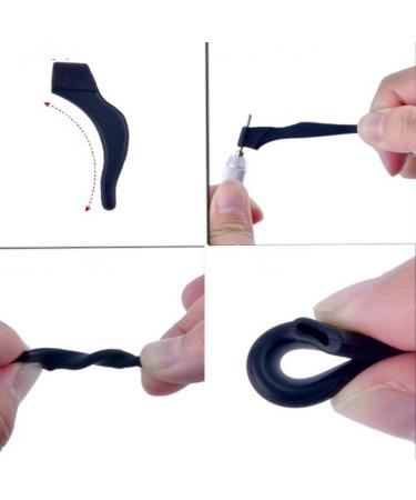 OSUWLSI Non-Slip Glasses Temples 6 Pairs of Soft Silicone Ear Hooks & Frame Holders for Secure Fit - Buy Online on GoSupps.com