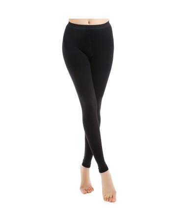 Haodasi Medical Compression Pantyhose Class 2 Graduated Support Hosiery Varicose Veins Compression Stockings Tights for Women Black XXL
