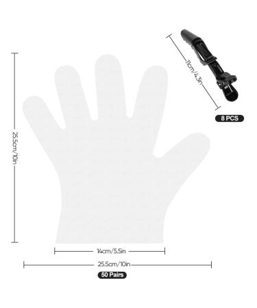 78-Piece Hair Dye Set - Coloring Brush Bowl Clips & More for Perfect DIY Hair Color - Buy Online on GoSupps.com