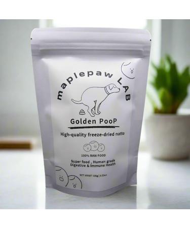 maplepaw Freeze-Dried Natto Golden Poop Nattokinase Pet Food Topper Treats - Buy Online on GoSupps.com