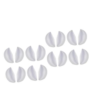 Mobestech 10 Pairs Plantar Inserts Orthotic Insole Arch Foot Cushions Insoles for Plantar Athletic Inserts Reusable Arch Cushions High Arch Inserts Arch of Foot Miss