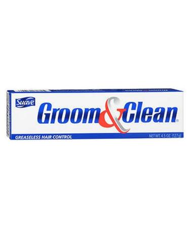 Groom & Clean Greaseless Hair Control 4.50 oz (Pack of 3) 4.5 Ounce (Pack of 3)