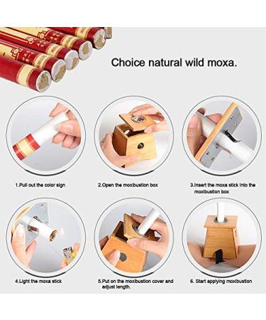 Moxa Rolls for Pain Relief - 10pcs Pure Moxibustion Sticks for Health Care | Ideal for Ages 5+ - Buy Online on GoSupps.com