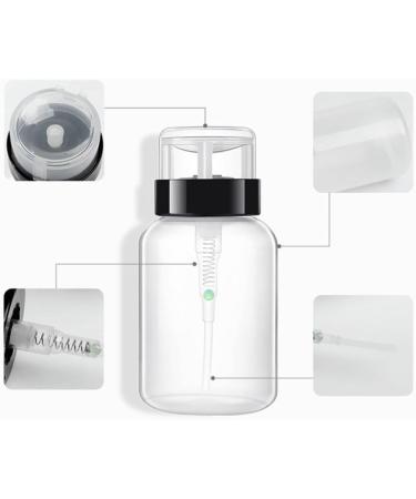  FRCOLOR Set of 6 200ml Nail Polish Remover Pumps with Lockable Design and Bottle Holder for Nail Polish Liquid Storage - Buy Online on GoSupps.com