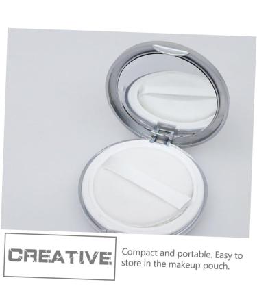 Outanaya 2pcs Box Powder Box Powder Puff Makeup Powder Containers Powder Storage Cases Body Bracket Clamshell - Buy Online on GoSupps.com