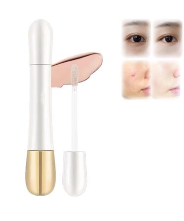 2 in 1 Anti-Wrinkle Foundation, Matte Liquid Concealer, Long Lasting Waterproof Coverage, Makeup, Anti-Crease and Lightweight, Face Contour Corrector