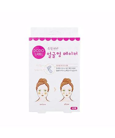 40pc Sticker Invisible Thin V-Shape Face Facial Label Lift Up Adhesive Tape Chin Sticker Adhesive Tape Make-Up Face Lifting Patch Tightens Skin And Eliminates Wrinkles Around Face
