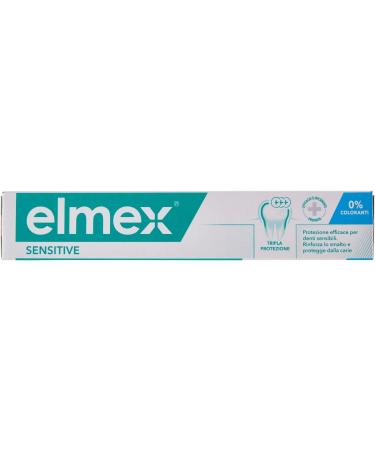 Dentifricio protects the smalto and the gums together dentali scoperti and denti sensitive sensitive plus 75 ml by Elmex - Buy Online on GoSupps.com