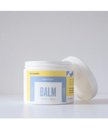 CalmOn Barrier Balm Maximum Strength Anti Itch Eczema Soothing Face Cream with Collodial Oatmeal Soothes Dry Irritated Flaky Scaly Redness Seborrheic Dermatitis