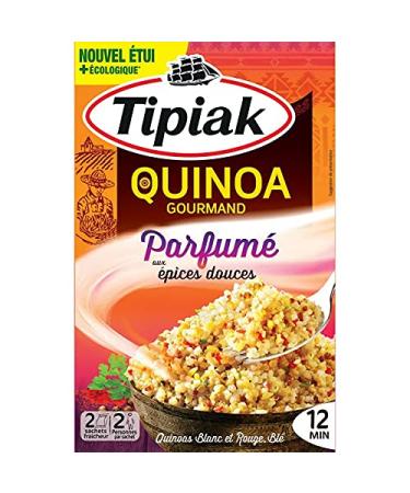 TIPIAK - Gourmet Quinoa Flavored with Sweet Spices 240G - Pack of 3 - Special Offer