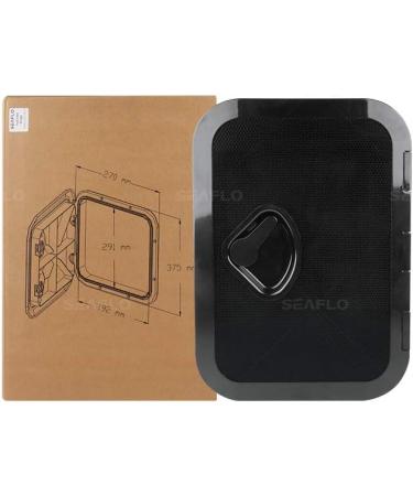 SEAFLO Marine Deck Access Hatch & Lid - 14.75 x 10.6 - Black - Buy Online on GoSupps.com