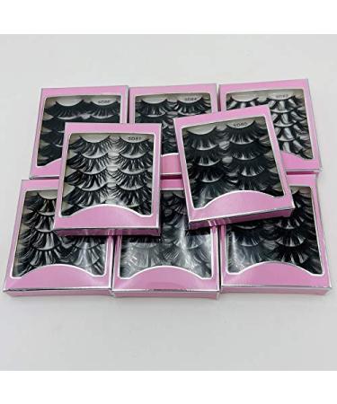 5Pair Fluffy 25mm 3D Mink Lashes - Long, Thick, Natural False Eyelashes - Makeup Vendors - Buy Online on GoSupps.com