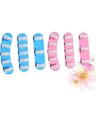 Healeved 4 Boxes Nail Practice Rack Fingernail Art Stand Nail Tips Training Tool Nail Tip Practice Base Nail Practice Base Nail Practice Holder Nail Display Stand Manicure Nail Tray - Buy Online on GoSupps.com