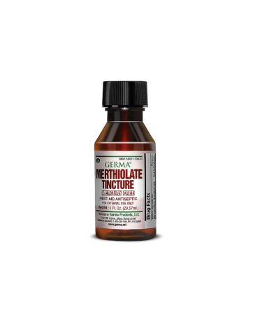 Merthiolate Tincture Antiseptic First Aid (ONE Bottle) 1 Fl oz Germa