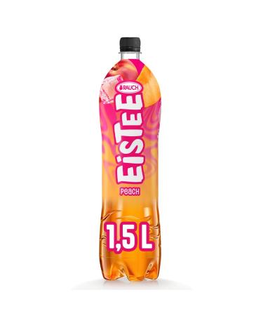 Smoke ie Tea Peach | Ice Tea with Rose Hip | 6x 1.5L Bottles | Irresistible Thirst Quencher for Tea Lovers - Buy Online on GoSupps.com