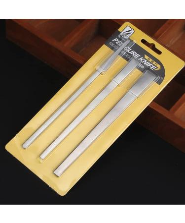 3PCS Stainless Steel Ingrown Toenail Pedicure Knife Set - Professional Foot Repair Tool Kit - Buy Online on GoSupps.com