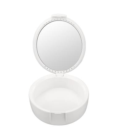 Eco-Friendly White Press Case for Anggrek Prosthesis - Durable Odorless Lightweight Portable Mug for Seniors - Buy Online on GoSupps.com