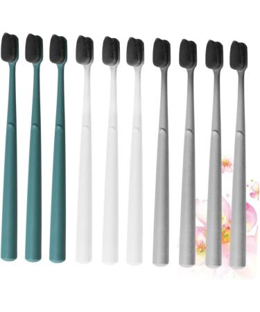 10pcs Japanese Style Toothbrush Set for Teeth Cleaning - Ideal Gift Pack - Buy Online on GoSupps.com