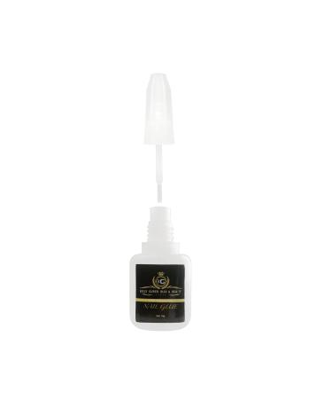 Kelly Glover Hair and Beauty Press on nail glue extra strong glue brush on clear adhesive nail glue press on nails acrylic tips nail art. 10ml bottle