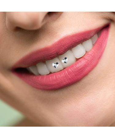 Vepoty 3pcs Teeth Gemstone | Diamond Crystal Tooth Ornaments | Dental Jewelry & Beauty Accessories - Buy Online on GoSupps.com